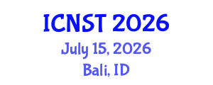 International Conference on Nuclear Science and Technology (ICNST) July 15, 2026 - Bali, Indonesia International Conference on Nuclear Science and Technology (ICNST) July 15, 2026 - Bali, Indonesia