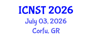 International Conference on Nuclear Science and Technology (ICNST) July 03, 2026 - Corfu, Greece International Conference on Nuclear Science and Technology (ICNST) July 03, 2026 - Corfu, Greece
