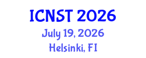 International Conference on Nuclear Science and Technology (ICNST) July 19, 2026 - Helsinki, Finland International Conference on Nuclear Science and Technology (ICNST) July 19, 2026 - Helsinki, Finland