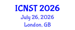 International Conference on Nuclear Science and Technology (ICNST) July 26, 2026 - London, United Kingdom International Conference on Nuclear Science and Technology (ICNST) July 26, 2026 - London, United Kingdom