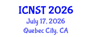 International Conference on Nuclear Science and Technology (ICNST) July 17, 2026 - Quebec City, Canada International Conference on Nuclear Science and Technology (ICNST) July 17, 2026 - Quebec City, Canada