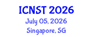 International Conference on Nuclear Science and Technology (ICNST) July 05, 2026 - Singapore, Singapore
