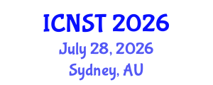 International Conference on Nuclear Science and Technology (ICNST) July 28, 2026 - Sydney, Australia International Conference on Nuclear Science and Technology (ICNST) July 28, 2026 - Sydney, Australia