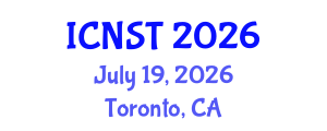International Conference on Nuclear Science and Technology (ICNST) July 19, 2026 - Toronto, Canada International Conference on Nuclear Science and Technology (ICNST) July 19, 2026 - Toronto, Canada