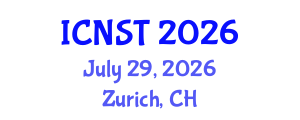 International Conference on Nuclear Science and Technology (ICNST) July 29, 2026 - Zurich, Switzerland International Conference on Nuclear Science and Technology (ICNST) July 29, 2026 - Zurich, Switzerland