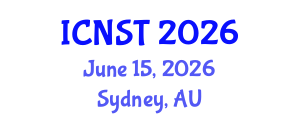 International Conference on Nuclear Science and Technology (ICNST) June 15, 2026 - Sydney, Australia International Conference on Nuclear Science and Technology (ICNST) June 15, 2026 - Sydney, Australia