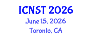 International Conference on Nuclear Science and Technology (ICNST) June 15, 2026 - Toronto, Canada International Conference on Nuclear Science and Technology (ICNST) June 15, 2026 - Toronto, Canada