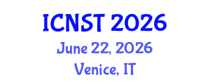 International Conference on Nuclear Science and Technology (ICNST) June 22, 2026 - Venice, Italy International Conference on Nuclear Science and Technology (ICNST) June 22, 2026 - Venice, Italy