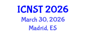 International Conference on Nuclear Science and Technology (ICNST) March 30, 2026 - Madrid, Spain International Conference on Nuclear Science and Technology (ICNST) March 30, 2026 - Madrid, Spain