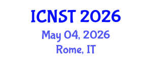 International Conference on Nuclear Science and Technology (ICNST) May 04, 2026 - Rome, Italy International Conference on Nuclear Science and Technology (ICNST) May 04, 2026 - Rome, Italy