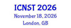 International Conference on Nuclear Science and Technology (ICNST) November 18, 2026 - London, United Kingdom International Conference on Nuclear Science and Technology (ICNST) November 18, 2026 - London, United Kingdom