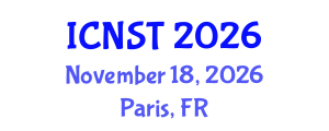 International Conference on Nuclear Science and Technology (ICNST) November 18, 2026 - Paris, France International Conference on Nuclear Science and Technology (ICNST) November 18, 2026 - Paris, France