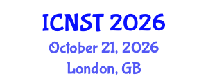 International Conference on Nuclear Science and Technology (ICNST) October 21, 2026 - London, United Kingdom International Conference on Nuclear Science and Technology (ICNST) October 21, 2026 - London, United Kingdom