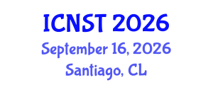International Conference on Nuclear Science and Technology (ICNST) September 16, 2026 - Santiago, Chile International Conference on Nuclear Science and Technology (ICNST) September 16, 2026 - Santiago, Chile