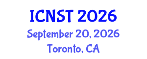 International Conference on Nuclear Science and Technology (ICNST) September 20, 2026 - Toronto, Canada International Conference on Nuclear Science and Technology (ICNST) September 20, 2026 - Toronto, Canada