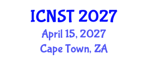 International Conference on Nuclear Science and Technology (ICNST) April 15, 2027 - Cape Town, South Africa International Conference on Nuclear Science and Technology (ICNST) April 15, 2027 - Cape Town, South Africa