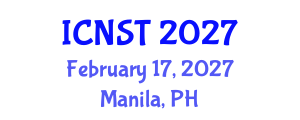 International Conference on Nuclear Science and Technology (ICNST) February 17, 2027 - Manila, Philippines International Conference on Nuclear Science and Technology (ICNST) February 17, 2027 - Manila, Philippines