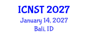 International Conference on Nuclear Science and Technology (ICNST) January 14, 2027 - Bali, Indonesia International Conference on Nuclear Science and Technology (ICNST) January 14, 2027 - Bali, Indonesia