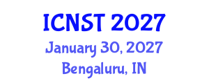 International Conference on Nuclear Science and Technology (ICNST) January 30, 2027 - Bengaluru, India International Conference on Nuclear Science and Technology (ICNST) January 30, 2027 - Bengaluru, India