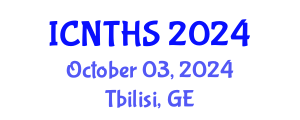 International Conference on Nuclear Thermal Hydraulics and Safety (ICNTHS) October 03, 2024 - Tbilisi, Georgia