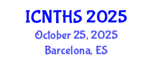 International Conference on Nuclear Thermal Hydraulics and Safety (ICNTHS) October 25, 2025 - Barcelona, Spain
