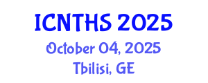 International Conference on Nuclear Thermal Hydraulics and Safety (ICNTHS) October 04, 2025 - Tbilisi, Georgia