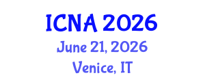 International Conference on Nucleic Acids (ICNA) June 21, 2026 - Venice, Italy