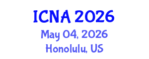 International Conference on Numerical Algorithms (ICNA) May 04, 2026 - Honolulu, United States International Conference on Numerical Algorithms (ICNA) May 04, 2026 - Honolulu, United States