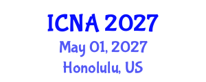 International Conference on Numerical Algorithms (ICNA) May 01, 2027 - Honolulu, United States International Conference on Numerical Algorithms (ICNA) May 01, 2027 - Honolulu, United States