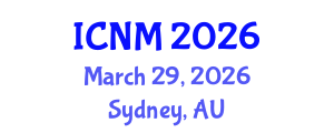 International Conference on Nurse Midwife (ICNM) March 29, 2026 - Sydney, Australia