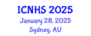 International Conference on Nursing and Health Science (ICNHS) January 28, 2025 - Sydney, Australia
