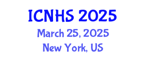 International Conference on Nursing and Health Science (ICNHS) March 25, 2025 - New York, United States