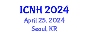 International Conference on Nursing and Healthcare (ICNH) April 25, 2024 - Seoul, Republic of Korea