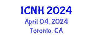 International Conference on Nursing and Healthcare (ICNH) April 04, 2024 - Toronto, Canada