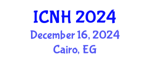 International Conference on Nursing and Healthcare (ICNH) December 16, 2024 - Cairo, Egypt