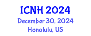 International Conference on Nursing and Healthcare (ICNH) December 30, 2024 - Honolulu, United States
