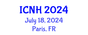 International Conference on Nursing and Healthcare (ICNH) July 18, 2024 - Paris, France