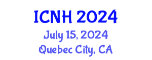 International Conference on Nursing and Healthcare (ICNH) July 15, 2024 - Quebec City, Canada