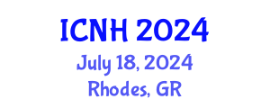 International Conference on Nursing and Healthcare (ICNH) July 18, 2024 - Rhodes, Greece