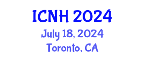 International Conference on Nursing and Healthcare (ICNH) July 18, 2024 - Toronto, Canada