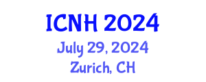 International Conference on Nursing and Healthcare (ICNH) July 29, 2024 - Zurich, Switzerland