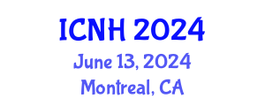 International Conference on Nursing and Healthcare (ICNH) June 13, 2024 - Montreal, Canada