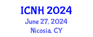 International Conference on Nursing and Healthcare (ICNH) June 27, 2024 - Nicosia, Cyprus