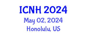 International Conference on Nursing and Healthcare (ICNH) May 02, 2024 - Honolulu, United States