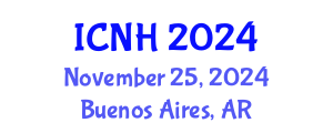 International Conference on Nursing and Healthcare (ICNH) November 25, 2024 - Buenos Aires, Argentina