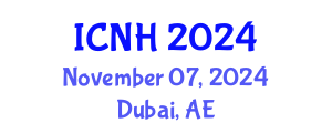International Conference on Nursing and Healthcare (ICNH) November 07, 2024 - Dubai, United Arab Emirates