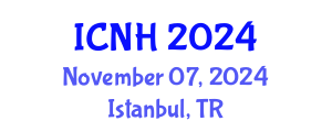 International Conference on Nursing and Healthcare (ICNH) November 07, 2024 - Istanbul, Turkey