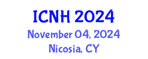 International Conference on Nursing and Healthcare (ICNH) November 04, 2024 - Nicosia, Cyprus