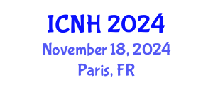 International Conference on Nursing and Healthcare (ICNH) November 18, 2024 - Paris, France