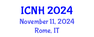 International Conference on Nursing and Healthcare (ICNH) November 11, 2024 - Rome, Italy